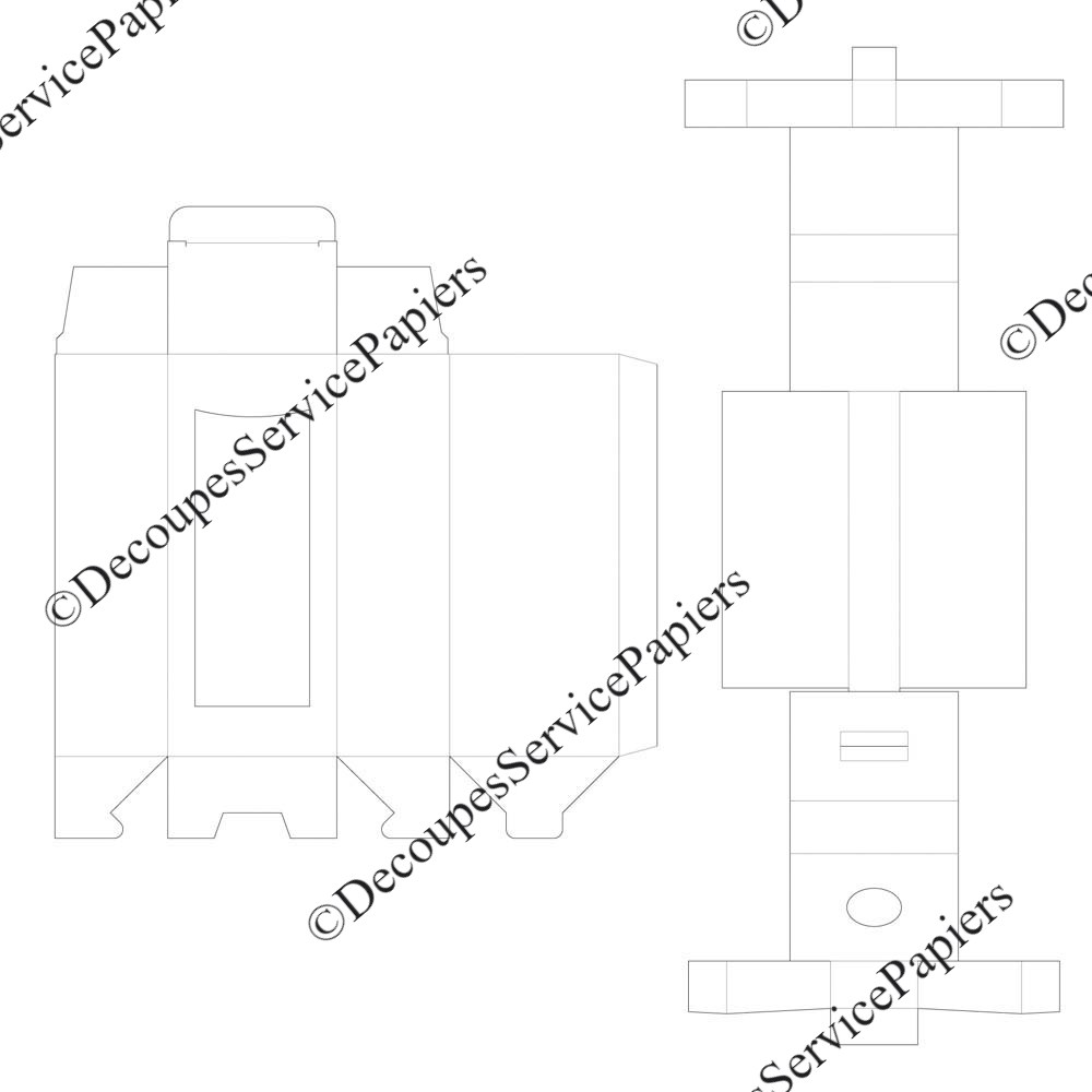 BOITE FENETRE FV 93 X 221 X 62 0 331x347 P 4 + CALE
